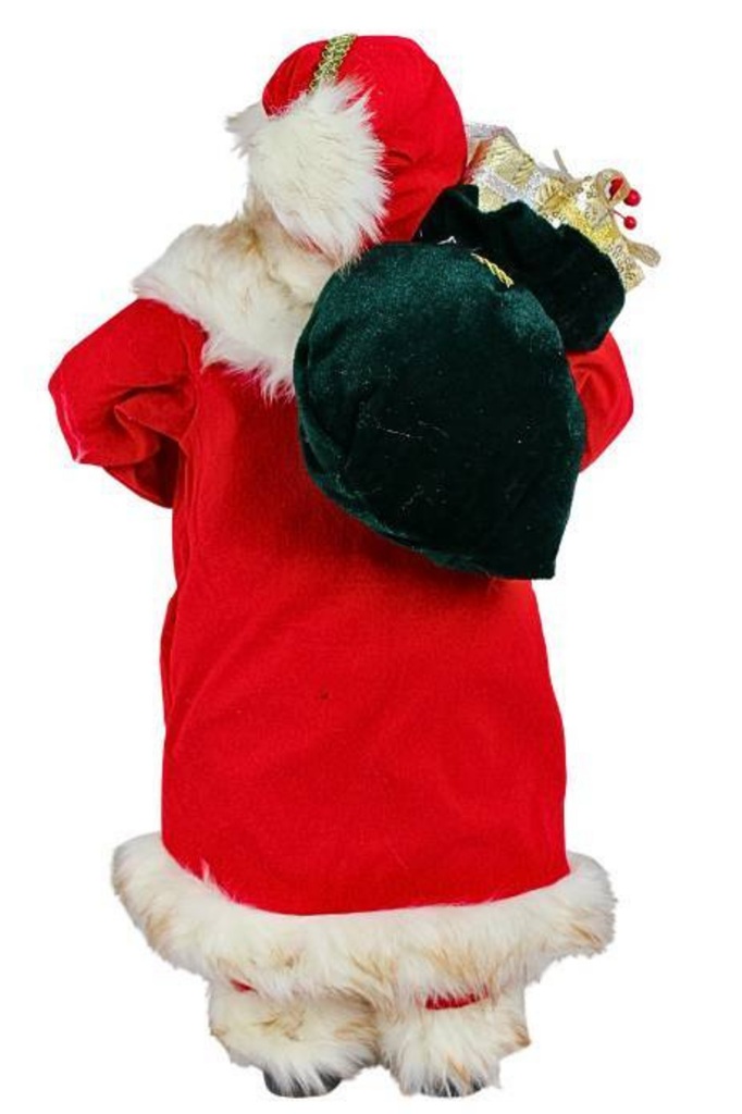 Papai Noel Decorativo Vermelho e Verde